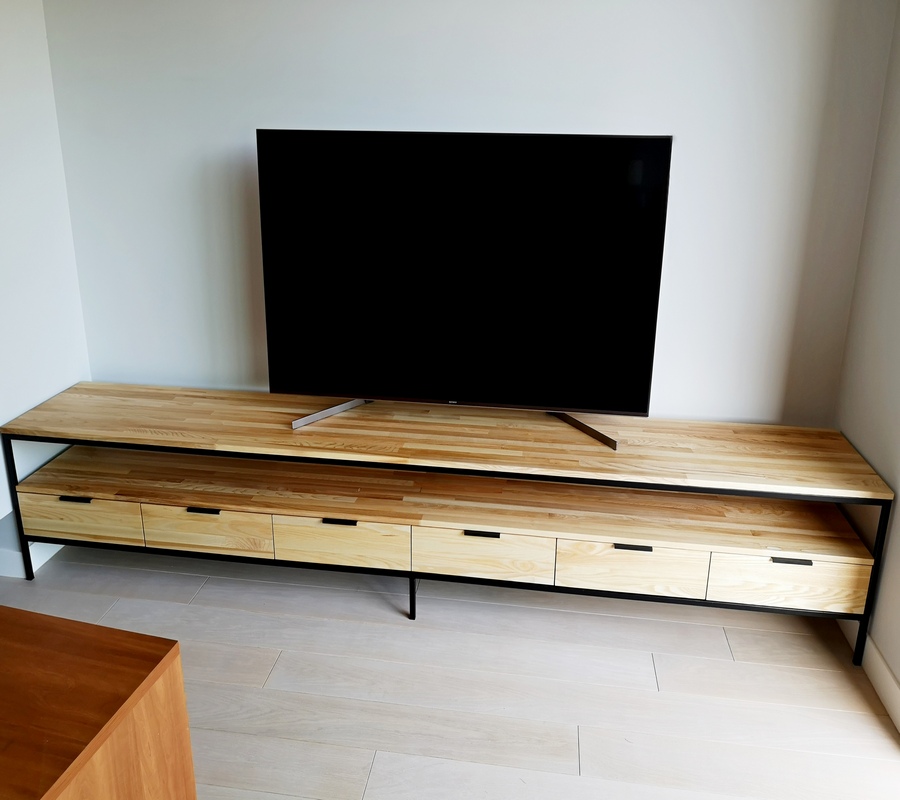 FUERTA TV cabinet in loft style